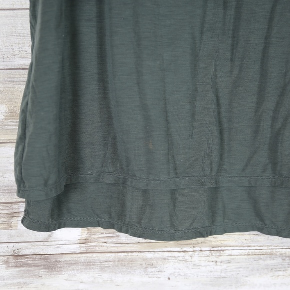 Athleta Green Olive Layered Tank Top sz Small - Picture 6 of 7